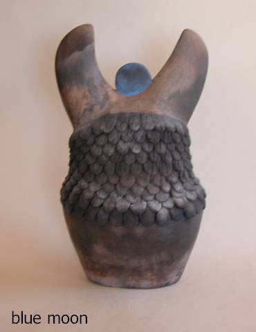 One of Brigitte's exquisite pots, if "pot" can describe something like this.