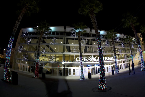 Light Up UCF. Can you see the ghost of Christmas present?