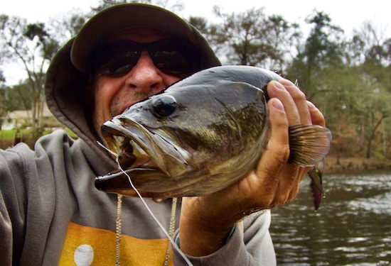 Microfishing the Santa Fe River 